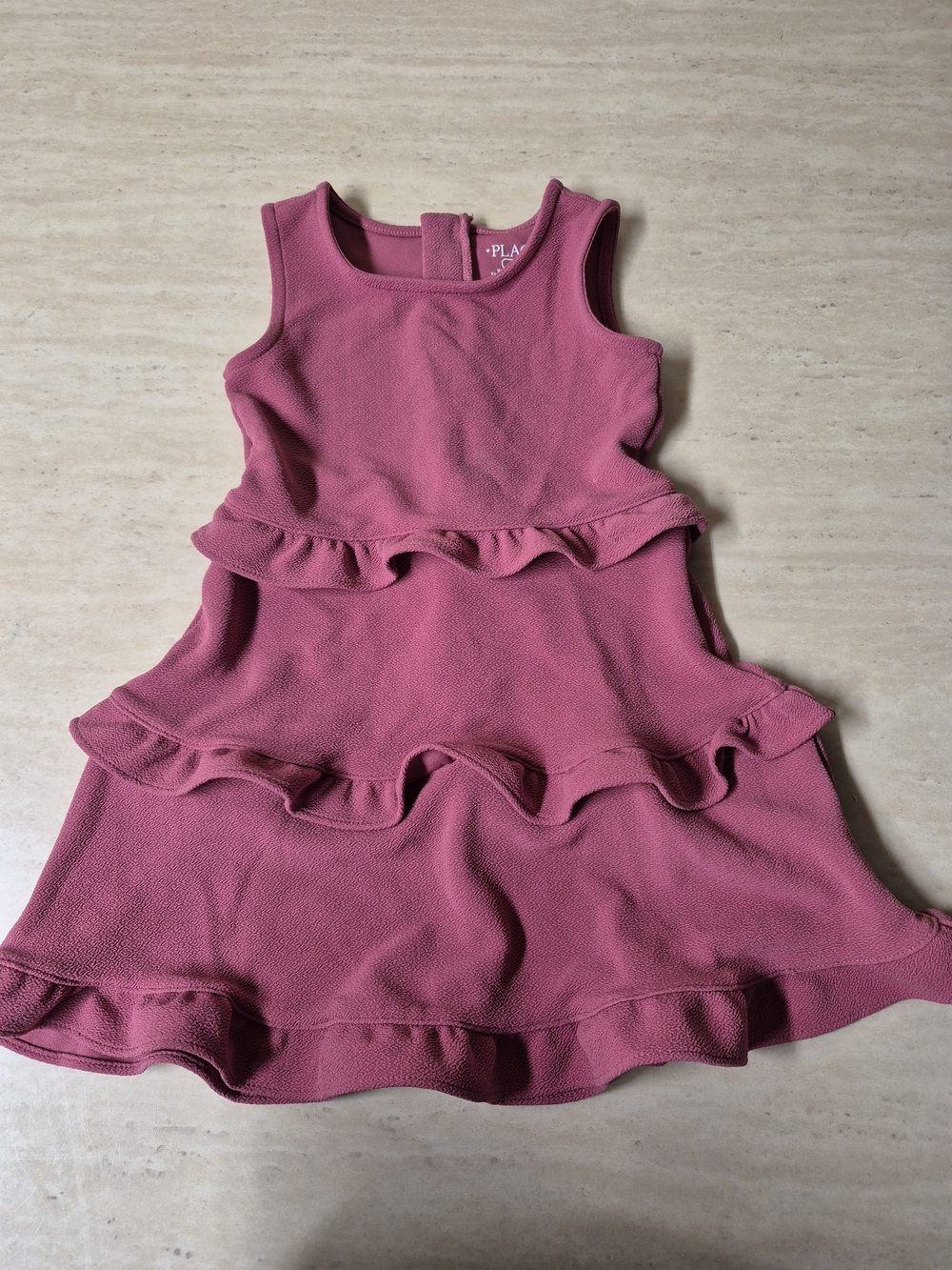 Gap Kids Pink Tiered Ruffle Dress